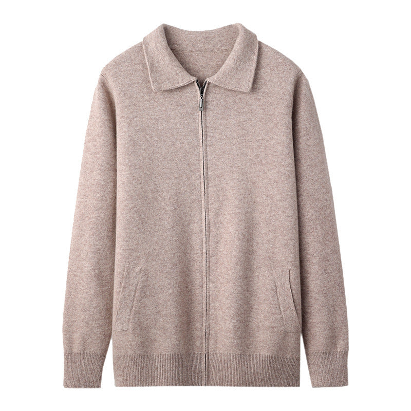 Mens Wool Cardigan