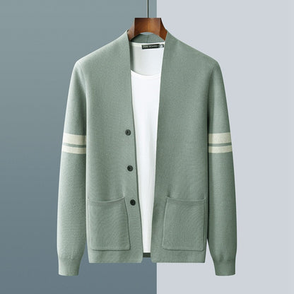 Mens Wool Cardigan