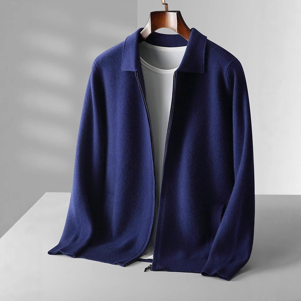 Mens Wool Cardigan