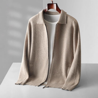Mens Wool Cardigan