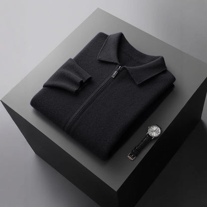 Mens Wool Cardigan