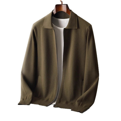 Mens Wool Cardigan