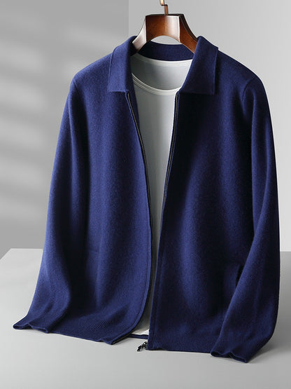Mens Wool Cardigan