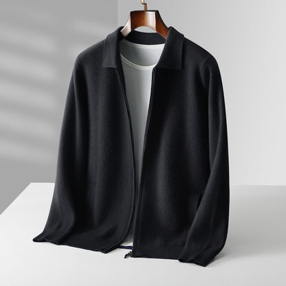 Mens Wool Cardigan