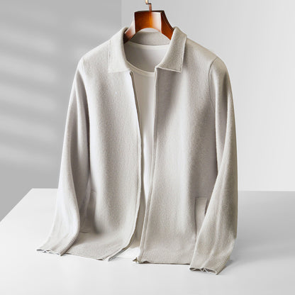 Mens Wool Cardigan