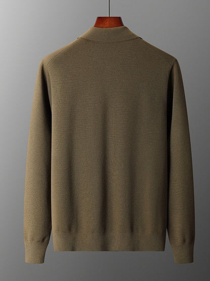 Mens Wool Cardigan
