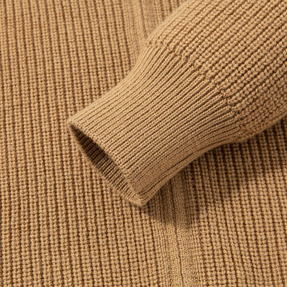 Mens Wool Knit Cardigan