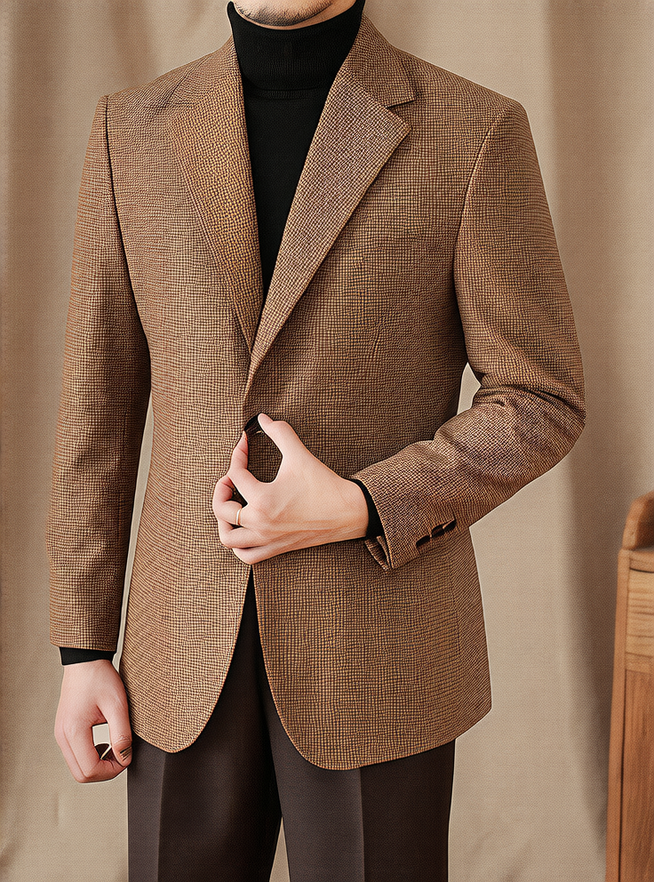 Mens Wool Suit