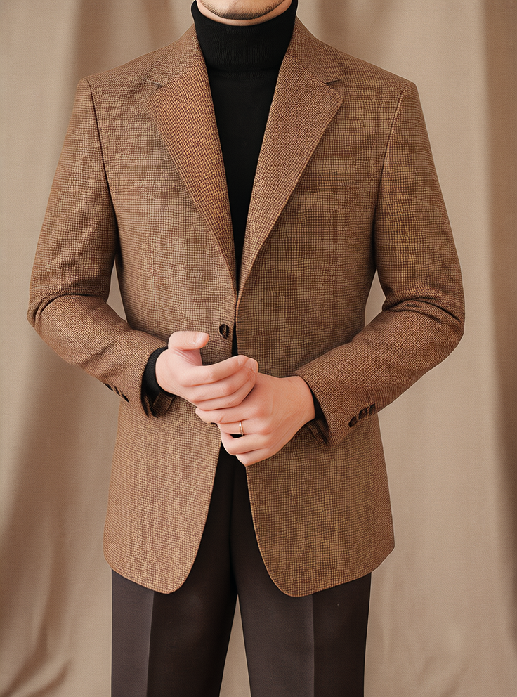 Mens Wool Suit