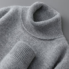 Medium gray high lapel