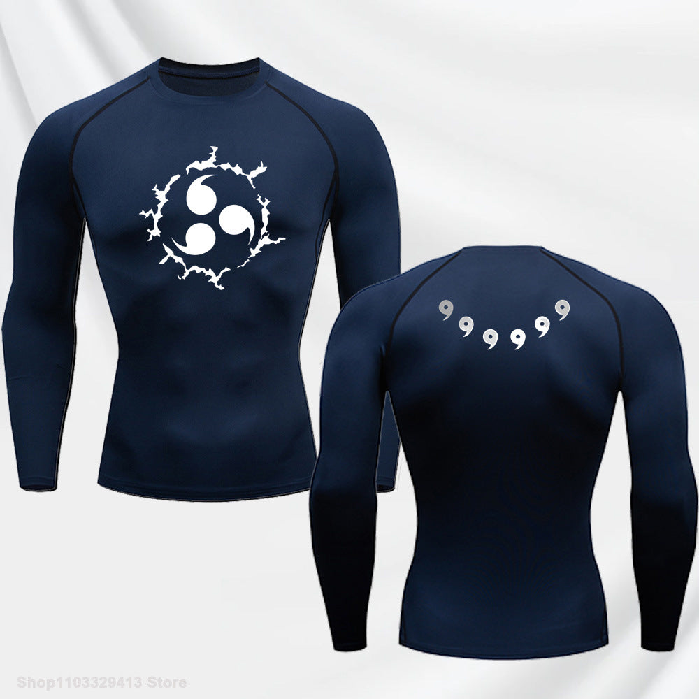Mens Workout Compression Training Shirt