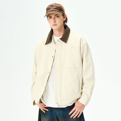 Mens Workwear Lapel Jacket