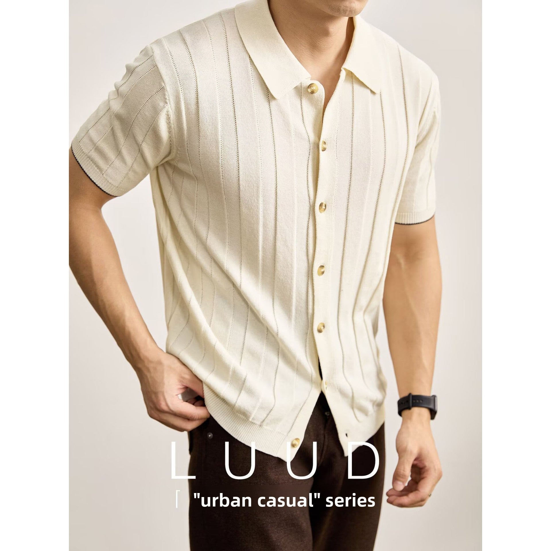 Mens Wrinkle-Resistant Short Sleeve Polo Shirt