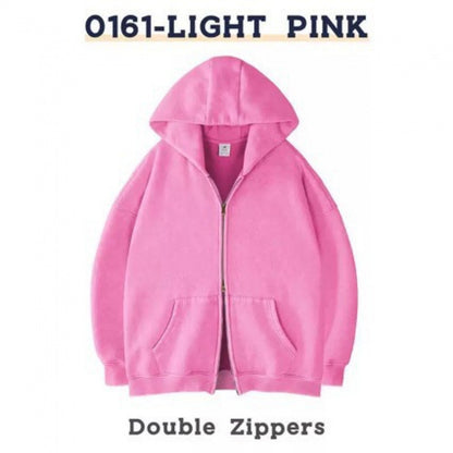 Mens Zipper Hooded Sweatshirt