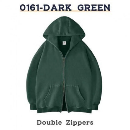 Mens Zipper Hooded Sweatshirt