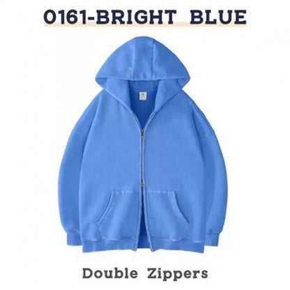 Mens Zipper Hooded Sweatshirt