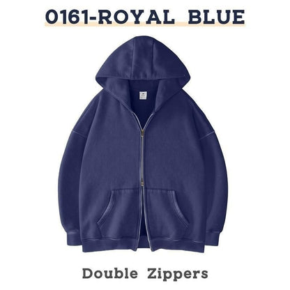 Mens Zipper Hooded Sweatshirt