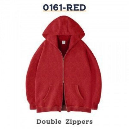 Mens Zipper Hooded Sweatshirt