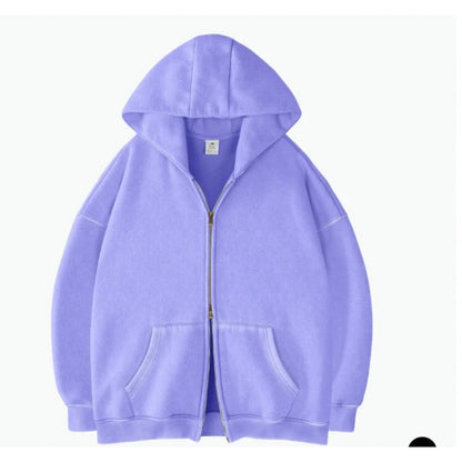 Mens Zipper Hooded Sweatshirt