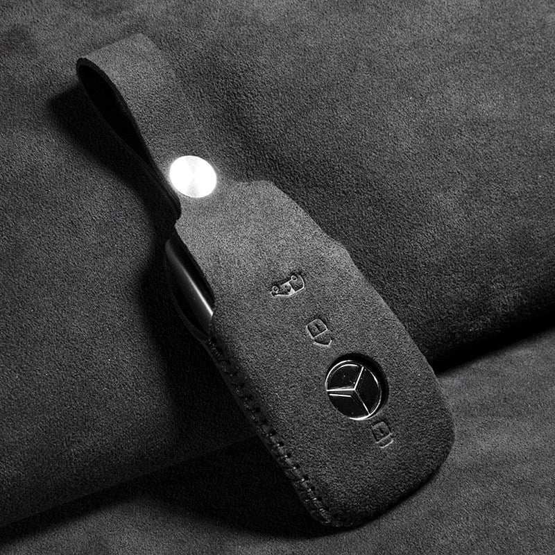 Mercedes Benz Key Cover Suede