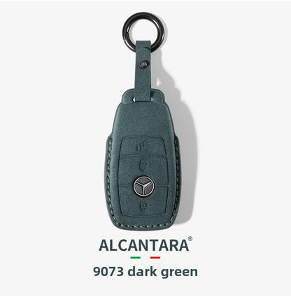 Mercedes-Benz Key Fob Case Suede Protective Cover