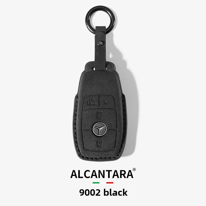 Mercedes-Benz Key Fob Case Suede Protective Cover