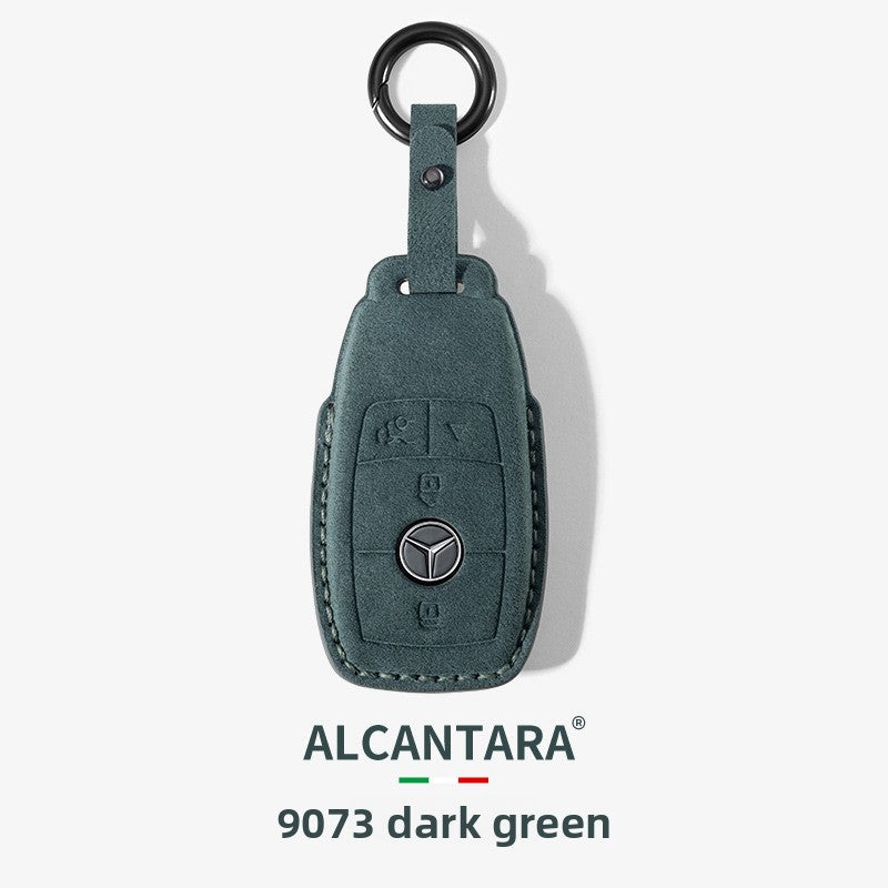 Mercedes-Benz Key Fob Case Suede Protective Cover