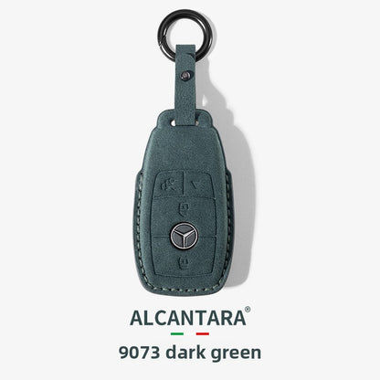 Mercedes-Benz Key Fob Case Suede Protective Cover