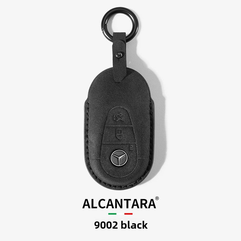 Mercedes-Benz Key Fob Case Suede Protective Cover