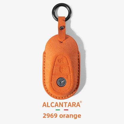 Mercedes-Benz Key Fob Case Suede Protective Cover