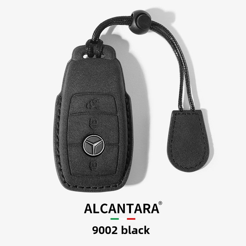 Mercedes-Benz Key Fob Case Suede Protective Cover