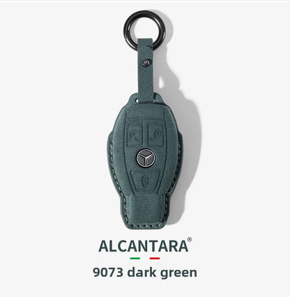 Mercedes-Benz Key Fob Case Suede Protective Cover