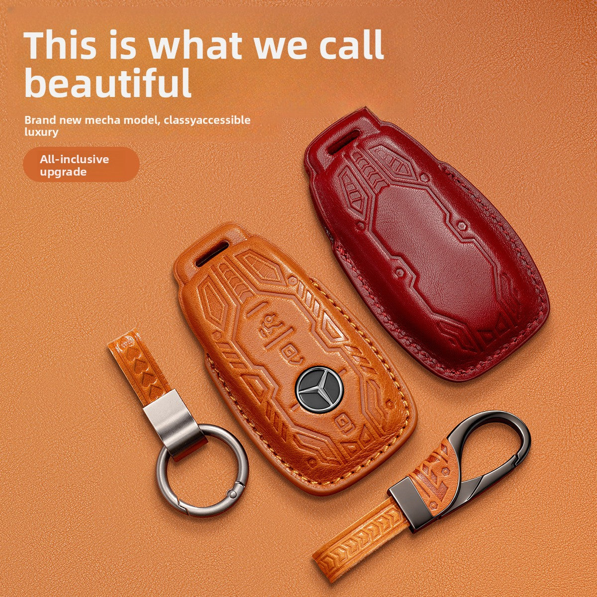 Mercedes-Benz Leather Key Cover