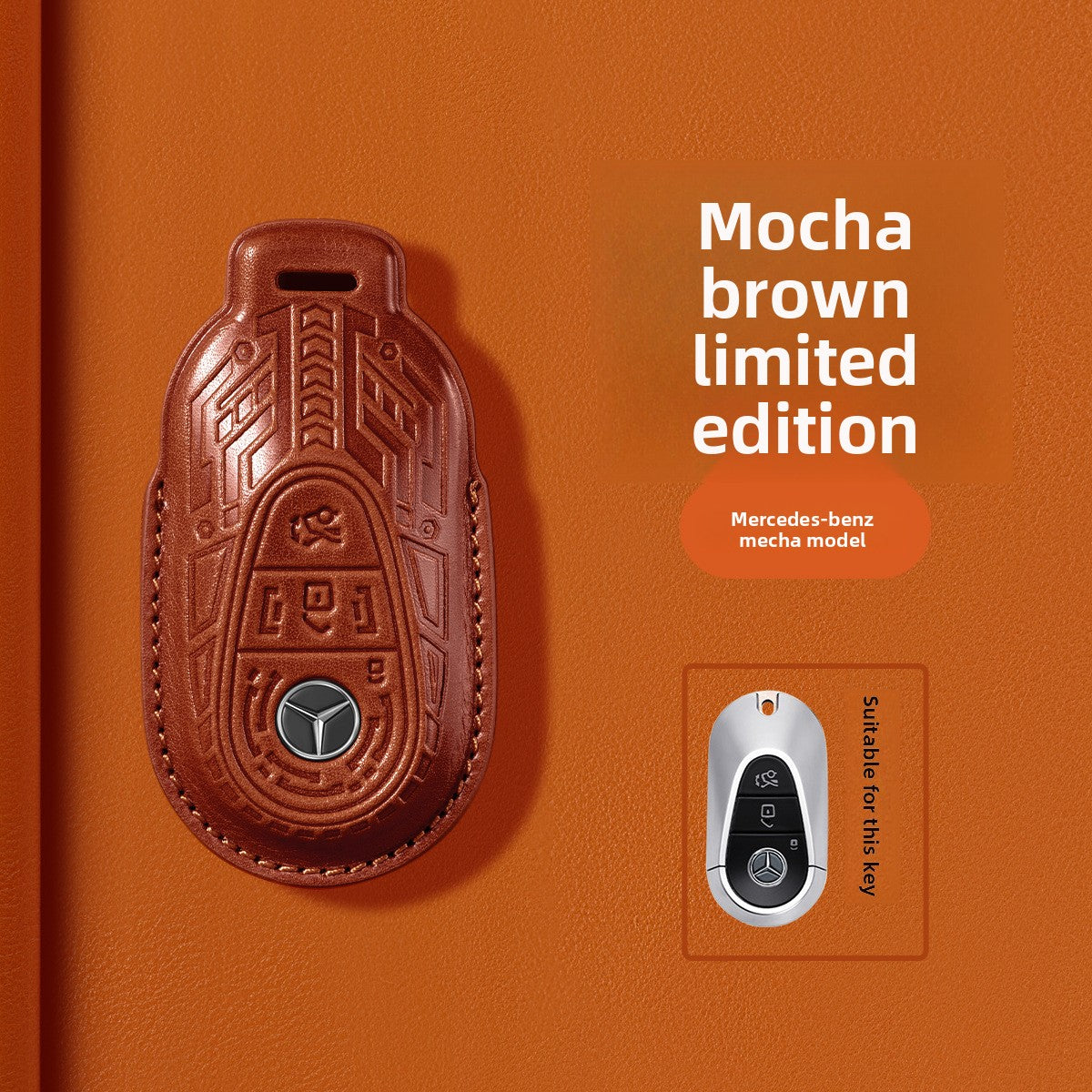 Mercedes-Benz Leather Key Cover