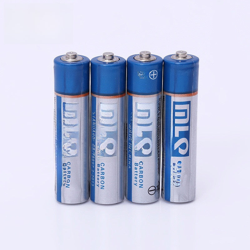 Mercury-free batteries: 4 AA batteries