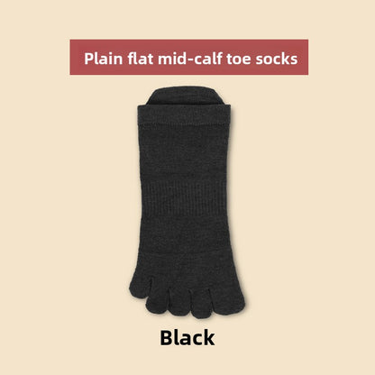 Merino Wool Five-Toe Breathable Socks