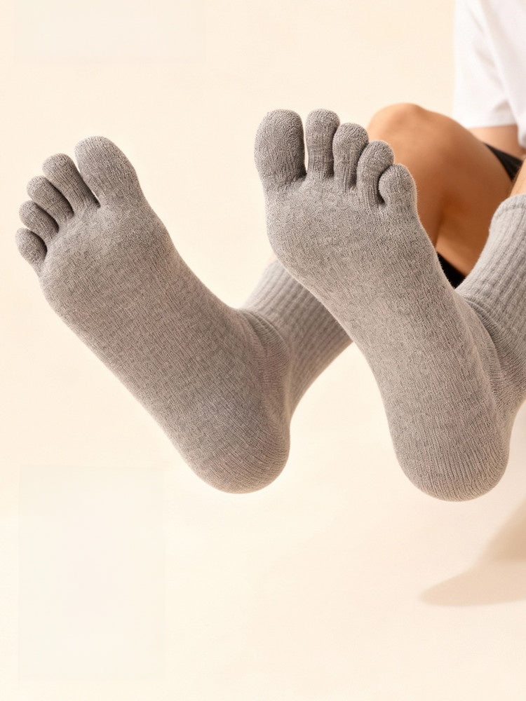 Merino Wool Five-Toe Breathable Socks