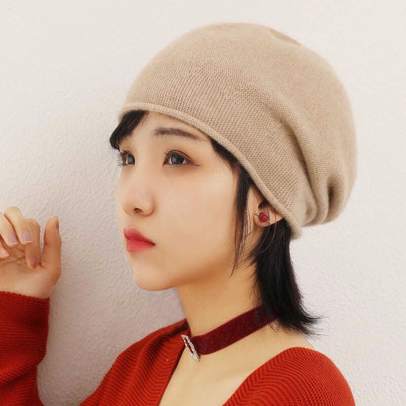 Merino Wool Knitted Beanie