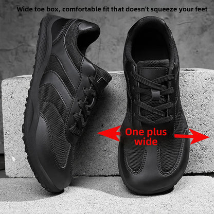 Mesh athletic shoes