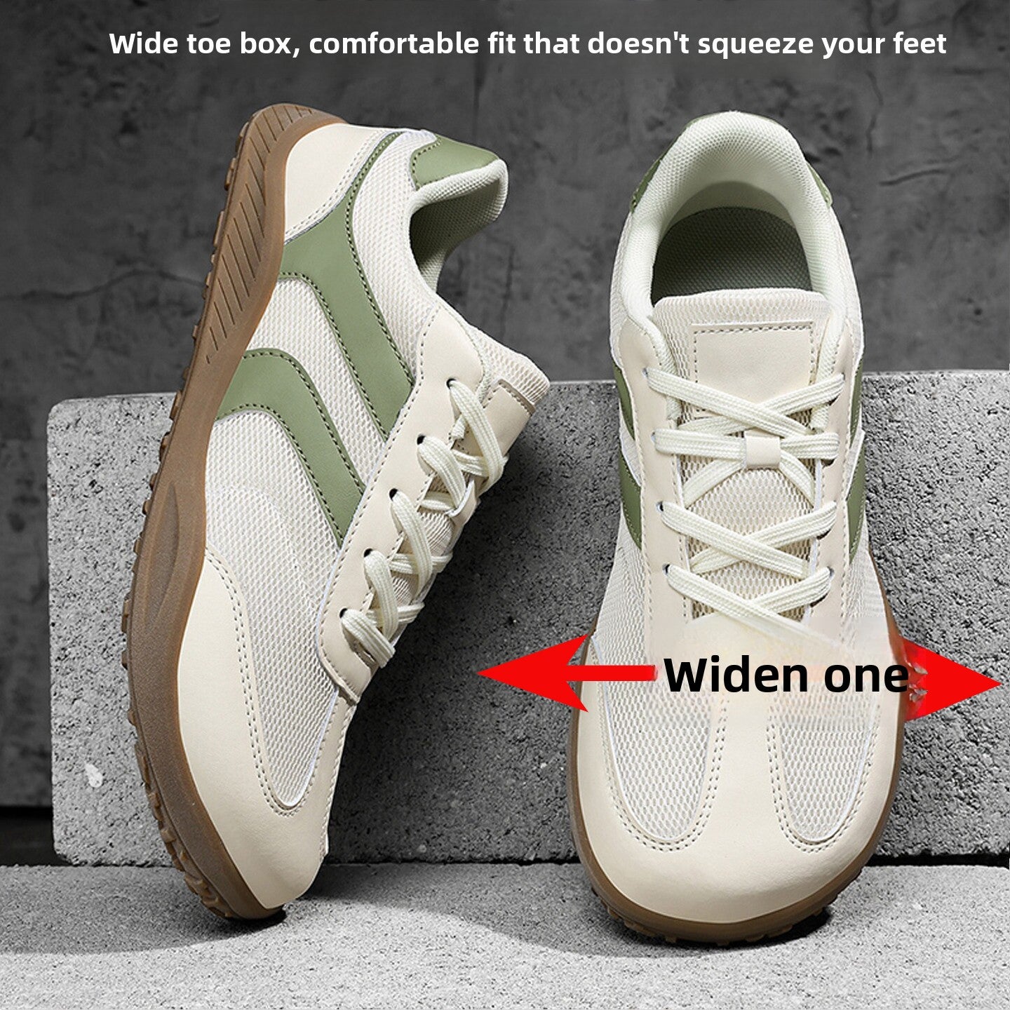 Mesh athletic shoes