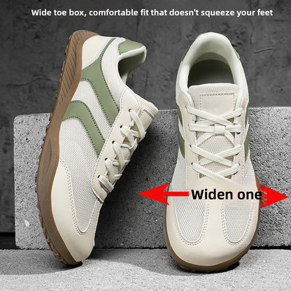 Mesh athletic shoes