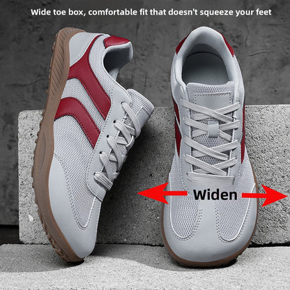 Mesh athletic shoes