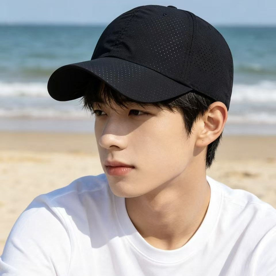 Mesh baseball cap
