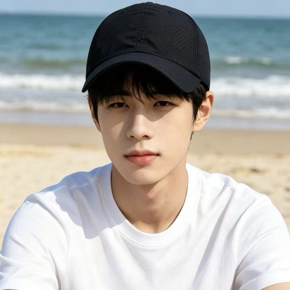 Mesh baseball cap