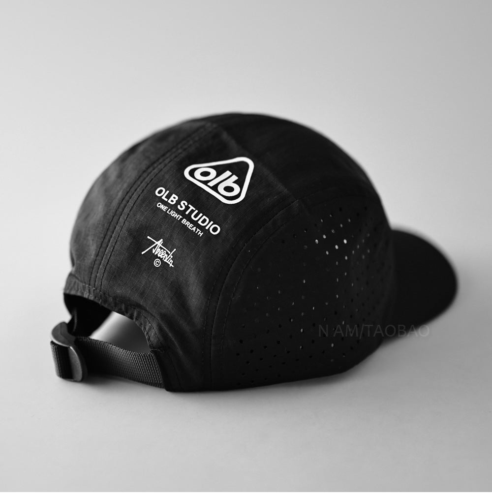 Mesh Baseball Cap Short Brim
