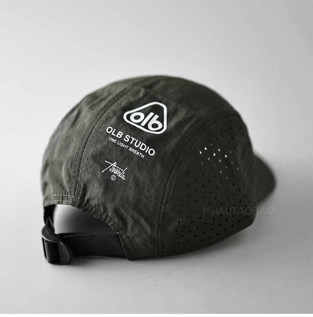 Mesh Baseball Cap Short Brim