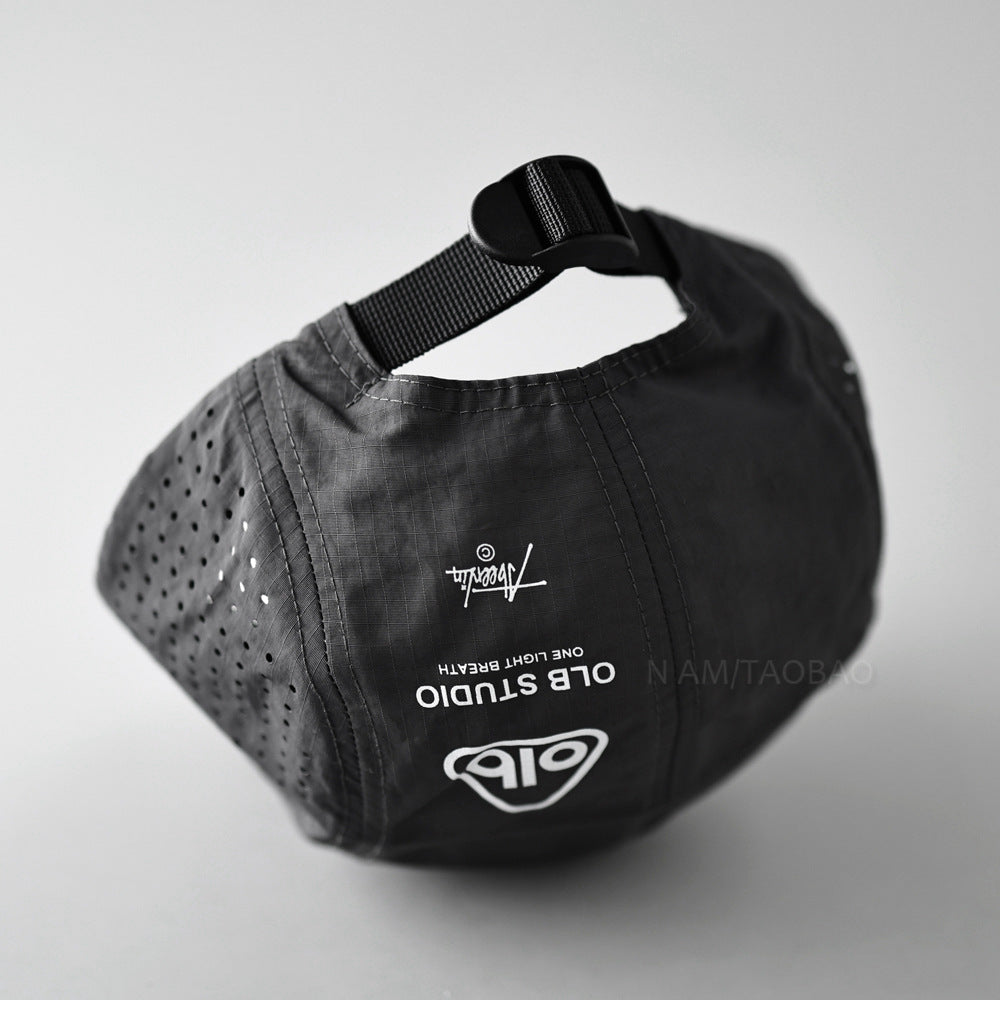 Mesh Baseball Cap Short Brim