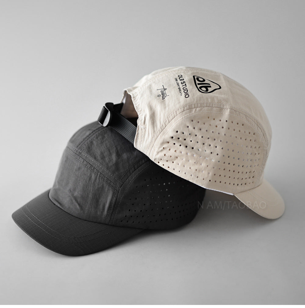 Mesh Baseball Cap Short Brim