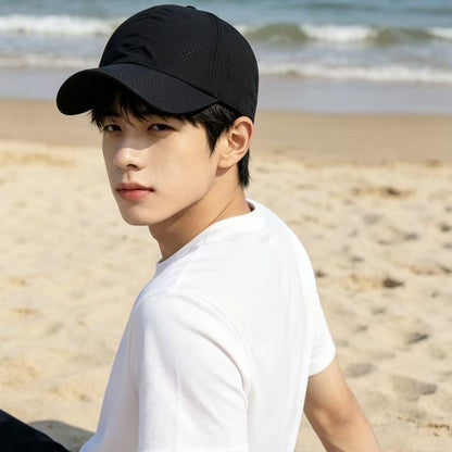 Mesh baseball cap
