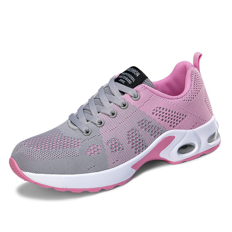 Mesh-breathable lightweight running shoes